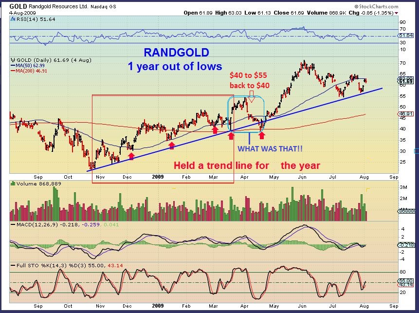 RANDGOLD 2008